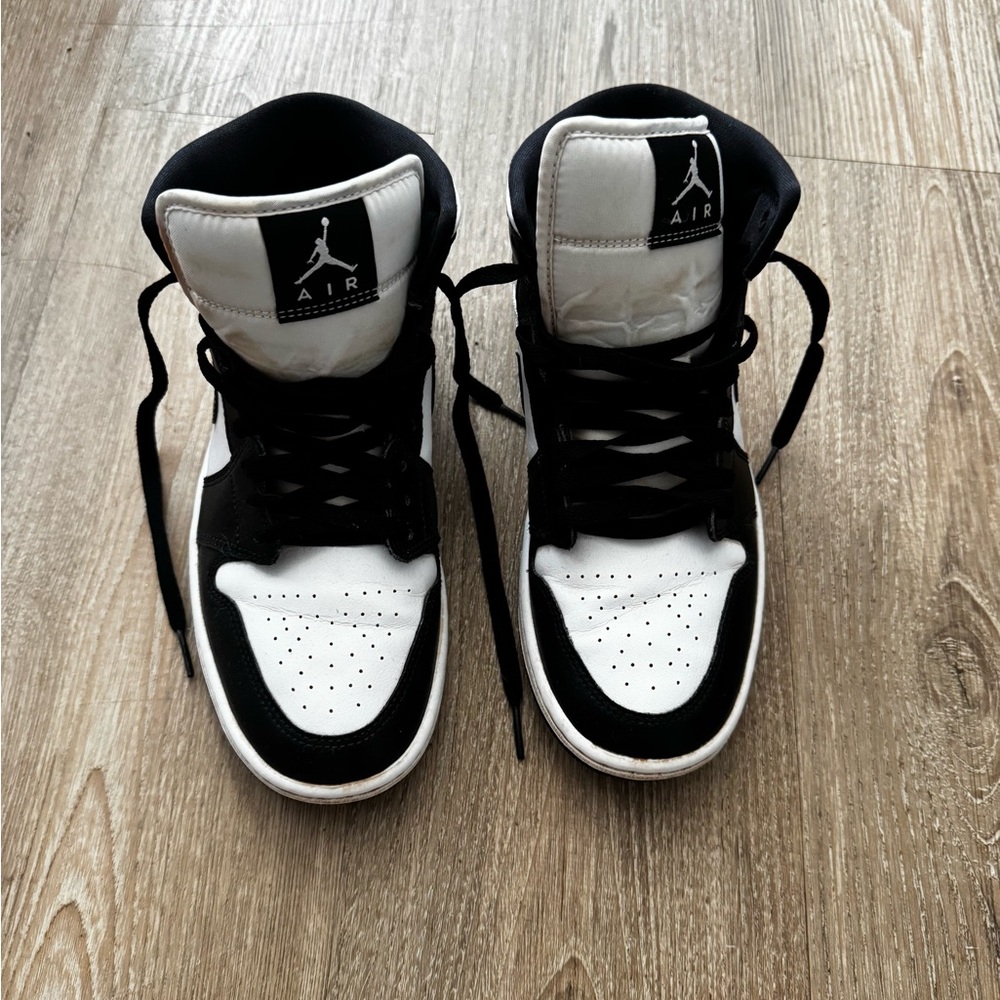 Jordan Black and White Women's Sneakers